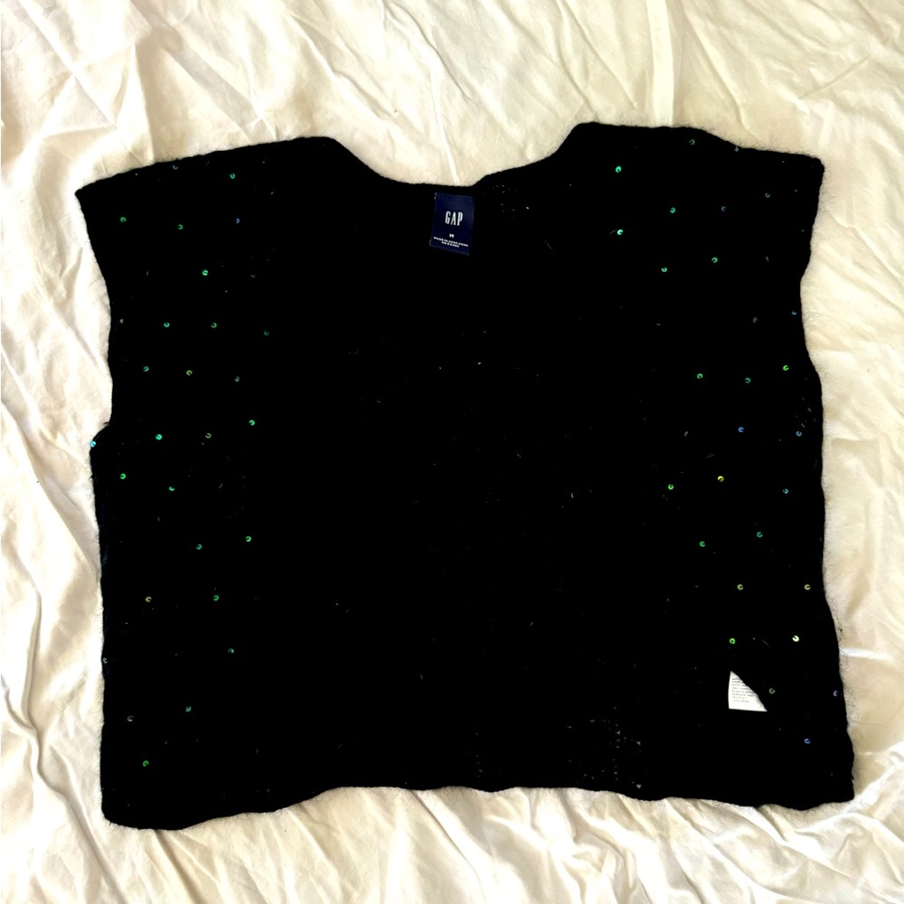 Gap sequins crop shrug